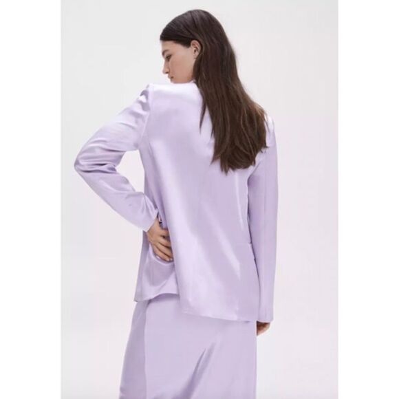 Mango Lavender Blazer - Picture 4 of 14